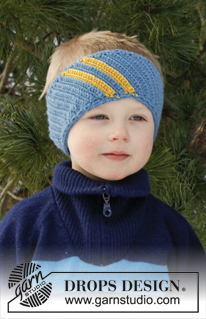 Free patterns - Stirnbänder für Kinder / DROPS Extra 0-1081