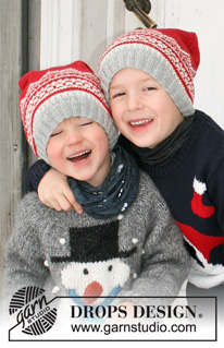 Free patterns - Jõulumütsid lastele / DROPS Extra 0-1428