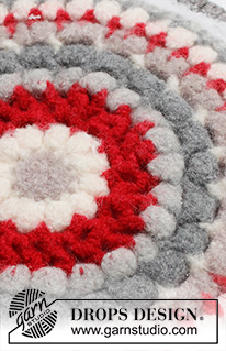 Free patterns - Felted Seat Pads / DROPS Extra 0-1571