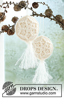 Free patterns - Christmas Decorations / DROPS Extra 0-1589
