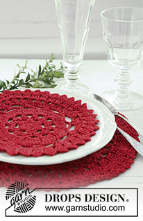 Free patterns - Christmas Table Decor / DROPS Extra 0-514