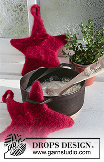 Free patterns - Felted Home Decor / DROPS Extra 0-529
