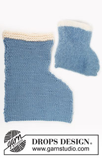 Free patterns - Children Slippers / DROPS Extra 0-568