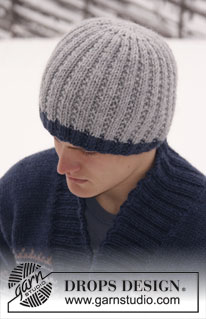Free patterns - Men's Hats & Headbands / DROPS Extra 0-814