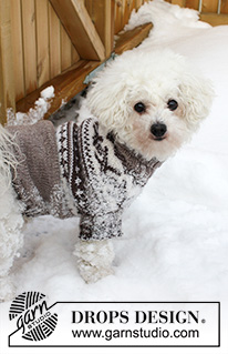 Free patterns - Hundebluser / DROPS Extra 0-836