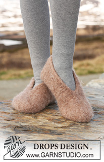 Free patterns - Chaussons / DROPS 117-33