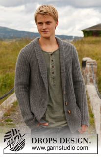Free patterns - Homme / DROPS 135-20
