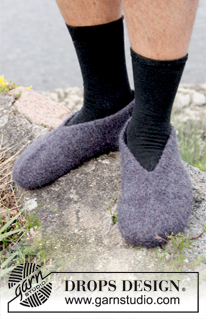 Free patterns - Chaussettes & Chaussons Homme / DROPS 135-38