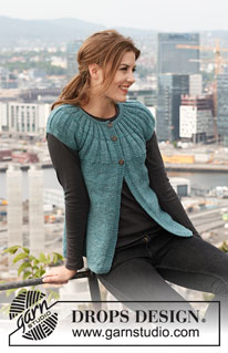 Free patterns - Open Front Tops / DROPS 142-14