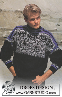 Free patterns - Modelli Throwback  in stile nordico / DROPS 15-23
