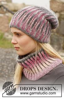 Free patterns - Neck Warmers / DROPS 151-24