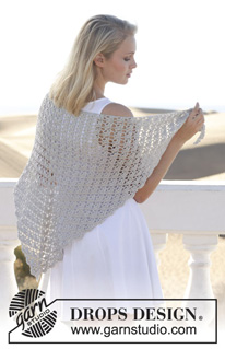 Free patterns - Xailes Grandes / DROPS 153-20