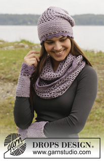 Free patterns - Neck Warmers / DROPS 156-22