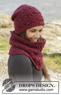 Free patterns - Neck Warmers / DROPS 158-13
