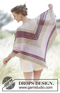 Free patterns - Store sjal / DROPS 167-27