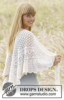 Free patterns - Store sjal / DROPS 169-13