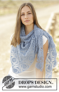 Free patterns - Xailes Grandes / DROPS 177-4
