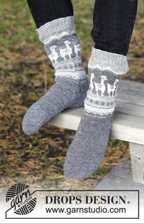Free patterns - Calcetines / DROPS 185-19