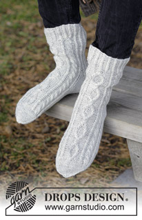 Free patterns - Chaussettes / DROPS 185-20