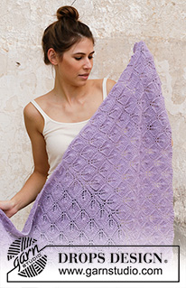 Free patterns - Xailes Grandes / DROPS 201-17