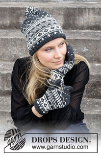 Free patterns - Nordische Handschuhe / DROPS 214-50