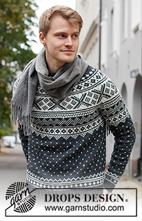 Free patterns - Homme / DROPS 219-15
