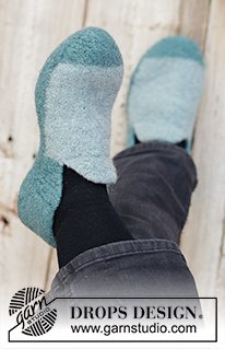 Free patterns - Chaussettes & Chaussons Homme / DROPS 224-32