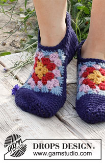 Free patterns - Chaussons / DROPS 229-18