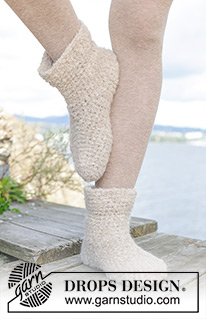 Free patterns - Chaussons / DROPS 244-41