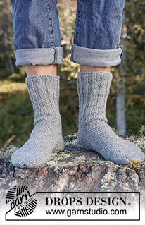 Free patterns - Chaussettes / DROPS 246-34