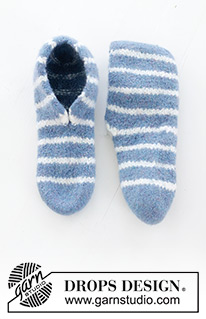 Free patterns - Slippers / DROPS 246-46