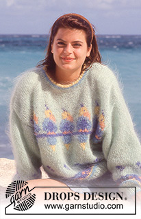Free patterns - Warm & Fuzzy Throwback Patterns / DROPS 30-12
