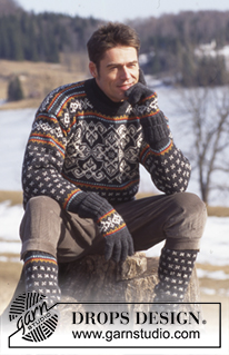 Free patterns - Chaussettes & Chaussons Homme / DROPS 52-2