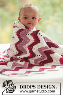 Free patterns - Decken für Babys / DROPS Baby 16-24