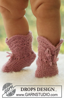Free patterns - Baby Socks & Booties / DROPS Baby 18-14