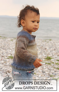 Free patterns - Dětské jednoduché kabátky a propínací svetry / DROPS Baby 20-16