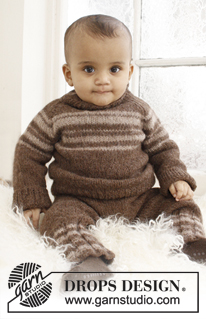 Free patterns - Gensere til baby / DROPS Baby 21-30