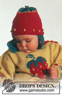 Free patterns - Luer med øreklaffer til barn / DROPS Baby 3-3