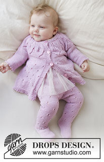 Free patterns - Koftor & Cardigans till baby / DROPS Baby 33-13