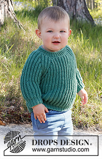 Free patterns - Baby Jumpers / DROPS Baby 38-7