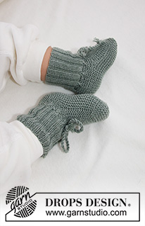 Free patterns - Baby calze & scarponcini / DROPS Baby 43-20