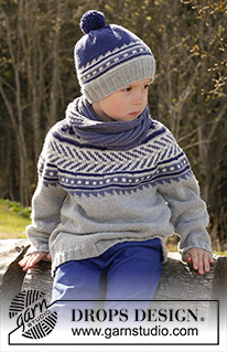 Free patterns - Nordische Pullover für Kinder / DROPS Children 27-32