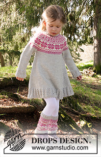 Free patterns - Kleider & Röcke für Kinder / DROPS Children 27-9