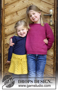 Free patterns - Einfache Pullover für Kinder / DROPS Children 30-14