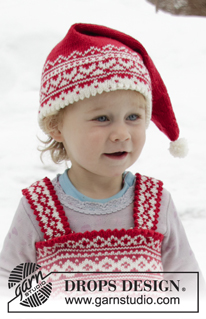 Free patterns - Gorros de Natal para Crianças / DROPS Children 32-1