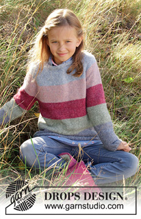 Free patterns - Dětské pulovry / DROPS Children 34-8