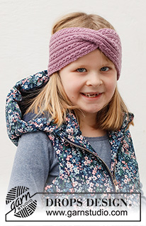 Free patterns - Stirnbänder für Kinder / DROPS Children 40-28