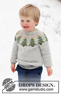 Free patterns - Vánoční pulovry a propínací svetry / DROPS Children 41-2