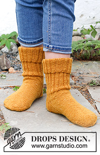 Free patterns - Dětské ponožky a papučky / DROPS Children 41-31