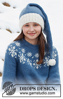 Free patterns - Christmas Hats for Children / DROPS Children 41-4